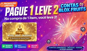 CONTAS DE BLOX FRUITS OFERTA LIMITADA (pague 1 leve 2)