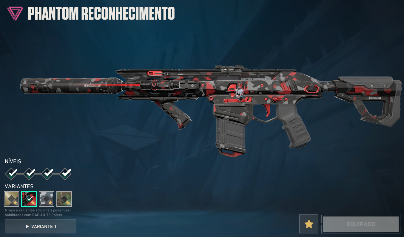 CONTA VALORANT PREMIUM - IMORTAL 3 PEAK (VANDAL CHAMPIONS 23 + LOCK//IN)