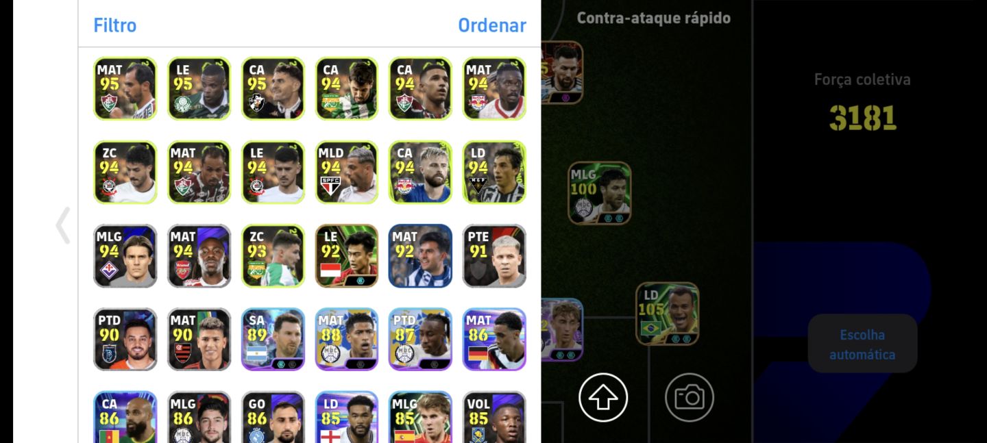 CONTA COM NEYMAR MSN + MESSI BIG TIME E ETC