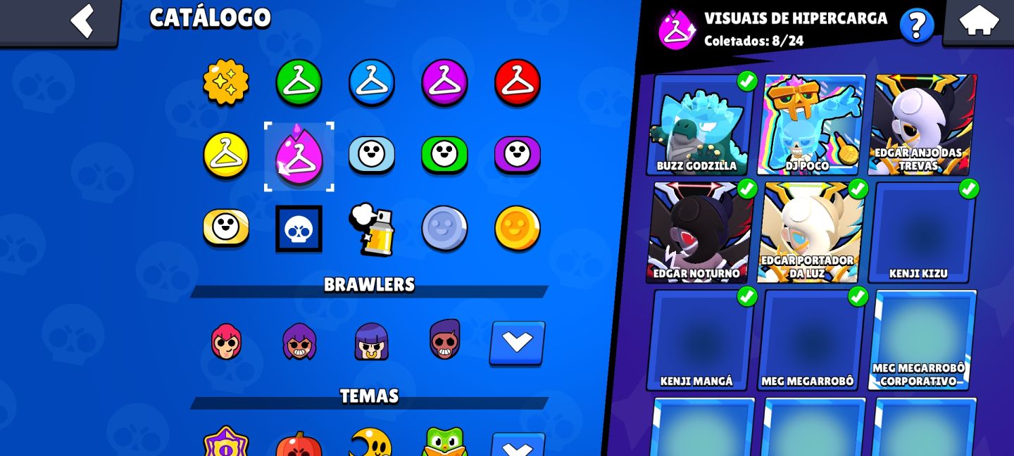 Título: CONTA DE BRAWL STARS ANTIGA (LEIA A DESCRIÇÃO)