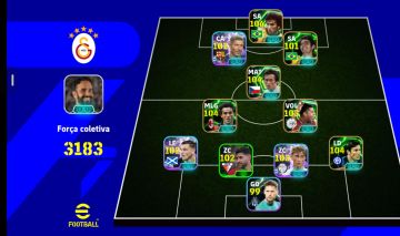 Conta efootball mobile com zico 106