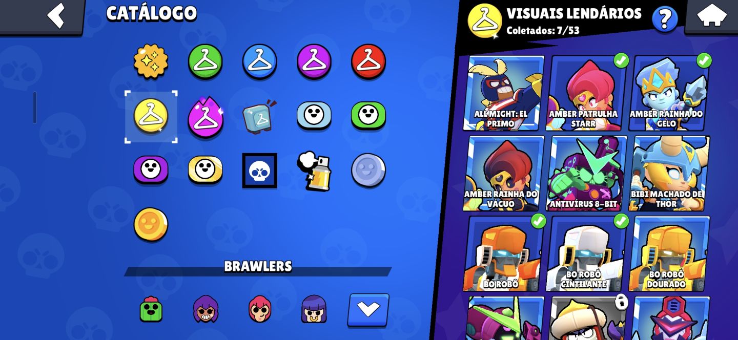 35k Troféus, 95 Brawlers, Pra sair rápido.
