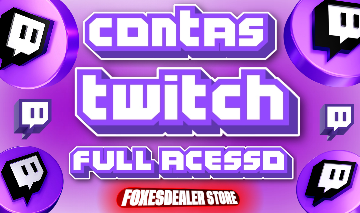 CONTAS TWITCH (FULL ACESSO)