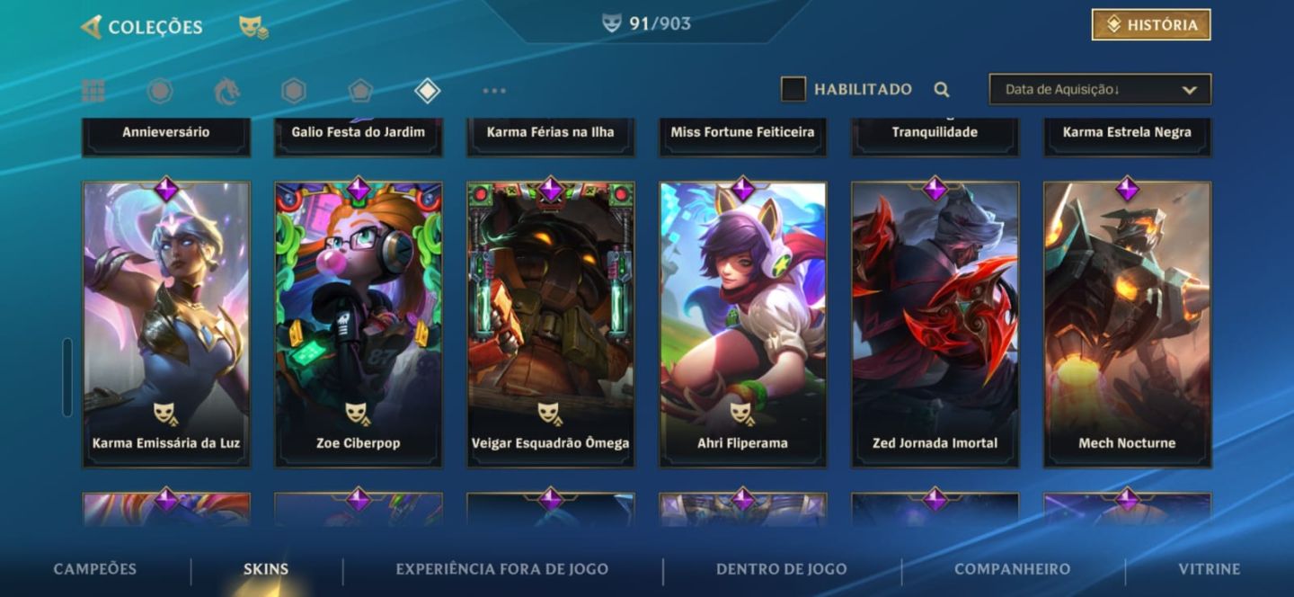 Kaisa Porsche, Mf profundezas e muitas skins, pra sair logo