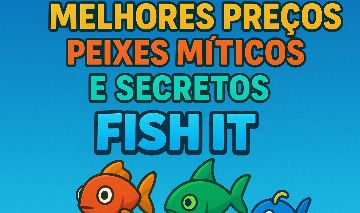 FiSH IT (PEGUE O PEIXE)- MELHORES PREÇOS PEIXES MITICOS E SECRETOS