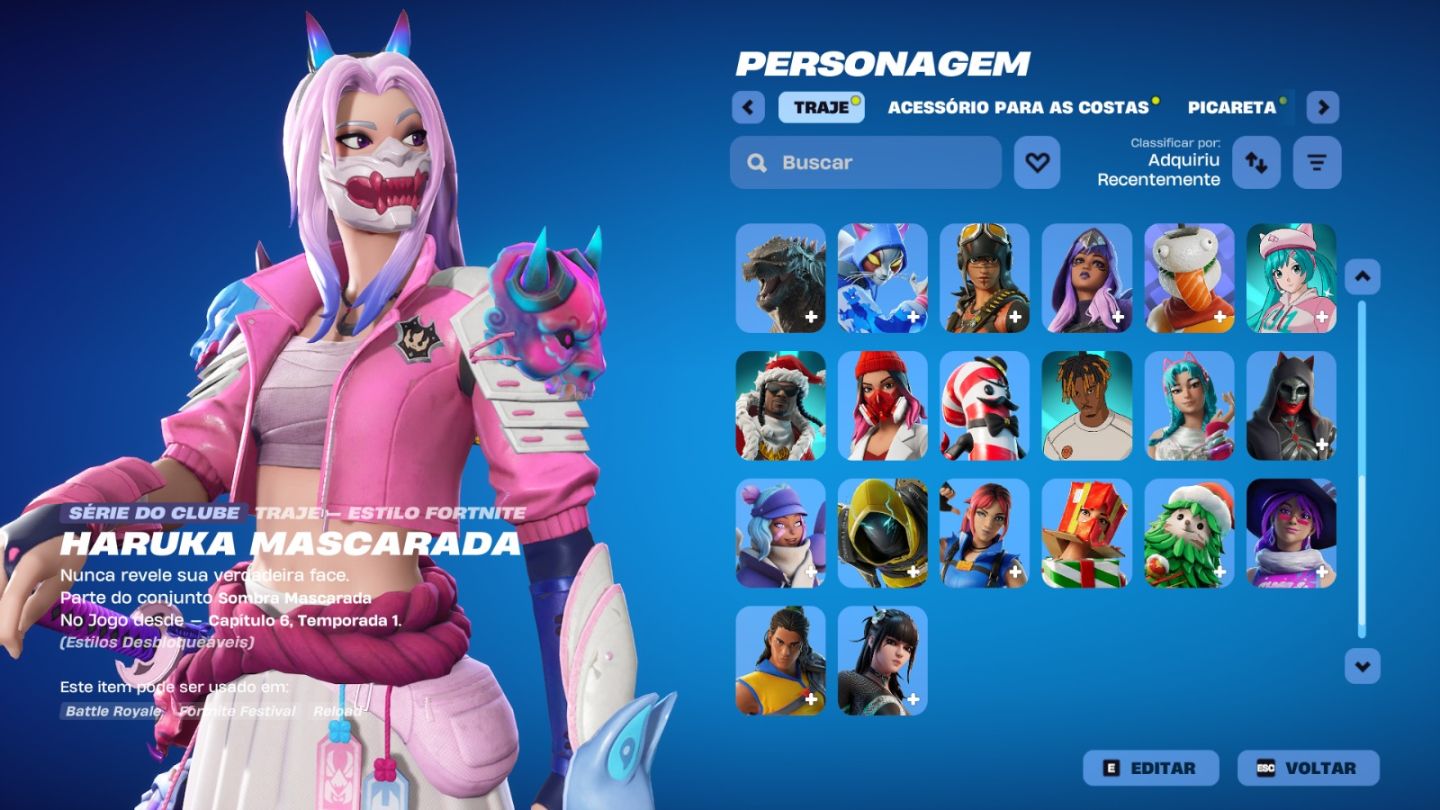 CONTA DE FORTNITE COM 48 SKINS | Hatsune Miku | PROMOÇÃO!