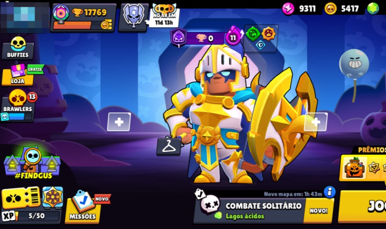 CONTA BRAWL STARS | VÁRIOS BRAWLERS + SKINSz