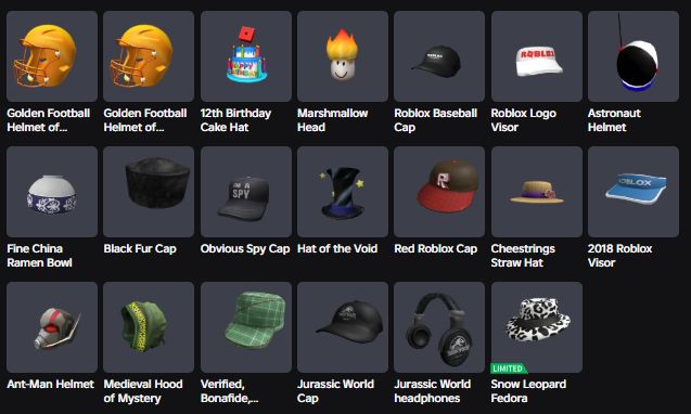Conta do Roblox 2018 | Itens Raros e Limitados, Inventario Enorme e Animações
