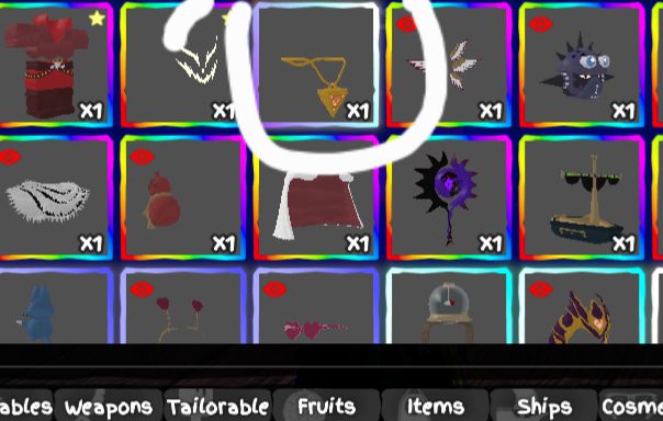 Vendendo ase (all seeing eye) e yoru