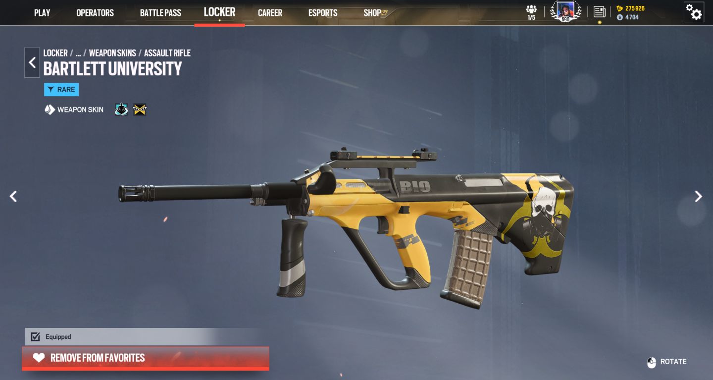 Conta R6 Level 690 / Ubisoft Level 104 + Créditos e Skins