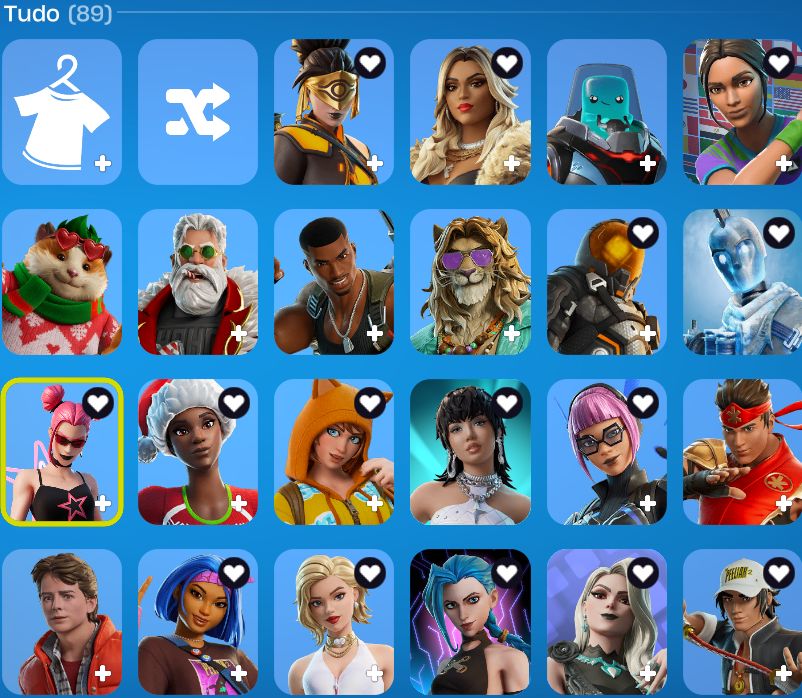 Conta Fortnite Full Acesso | 89 Skins + 152 Picaretas + 90 Gliders