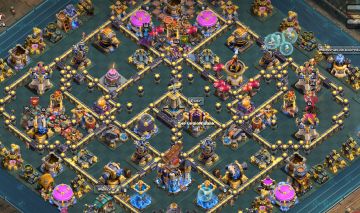 Conta Clash of Clans CV18 semi full + 27 Skins