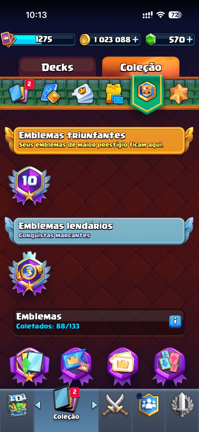 Conta Clash Royale 10 anos (full acesso)