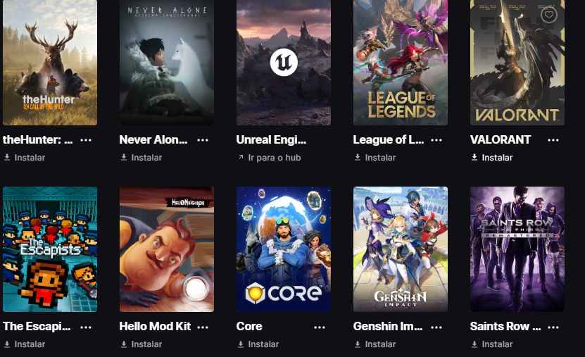 CONTA EPIC GAMES +130 JOGOS! FORTNITE, HOGWARTS LEGACY