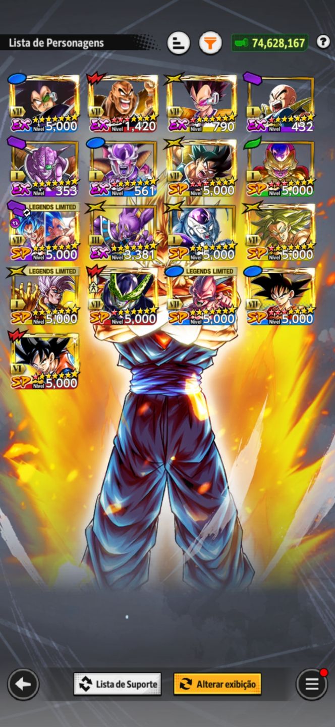 Conta com vedito legend