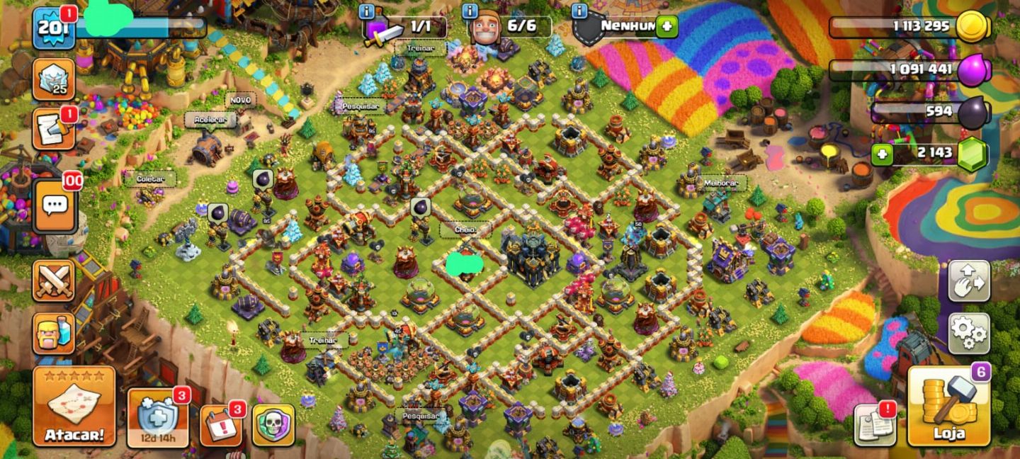 Conta COC // Cv17 recente