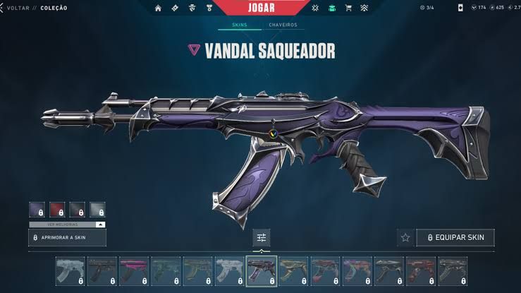 Conta Valorant Skins antigas e raras