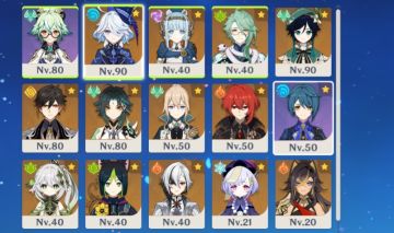 AR56 - FURINA, VENTI + BIS, ARLECCHINO, NAHIDA, INEFFA, XIAO, ZONGLI E MAIS