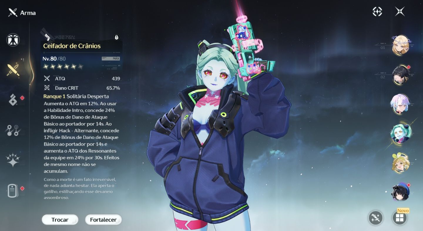 Cartethyia S4+Arma,Lucy S1+Arma, Rebecca S0+Arma. Pit Alto!