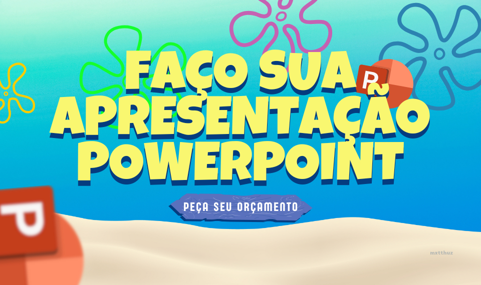 FAÇO SUA APRESENTAÇÃO POWERPOINT DE FORMA PROFISSIONAL!