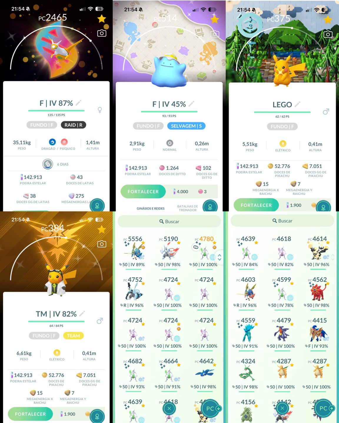CONTA LVL 75 ENDGAME | 354 MILHÕES DE XP