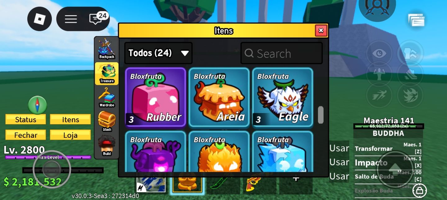 Melhor conta de blox fruits focada no game