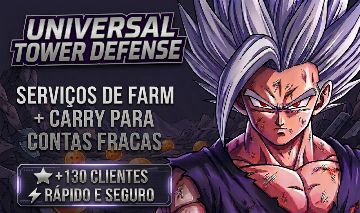 SERVIÇOS E META FARM | UNIVERSAL TOWER DEFENSE | UTD X