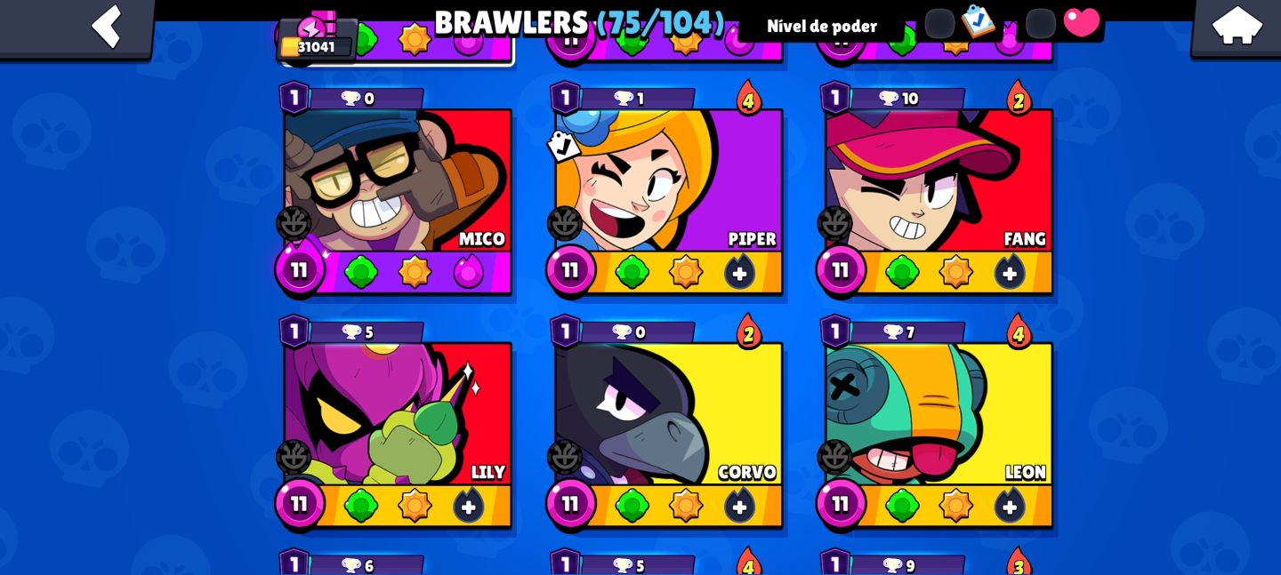 Conta De Brawl Stars