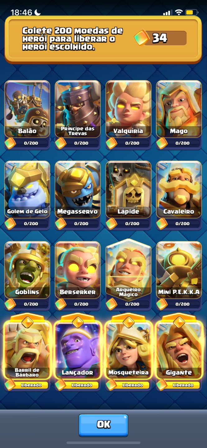 COLECIONADOR HIGH-END 13K DE TRÓFEUS | 7 ANOS | 16 EVOS | 4 HERÓIS | META 2026