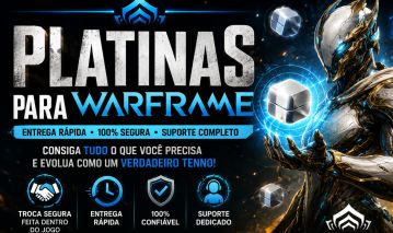 PLATINAS WARFRAME [MELHOR PREÇO]