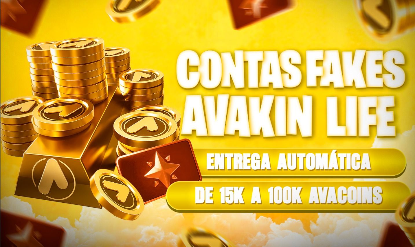 [MEGA PROMOÇÃO] CONTAS FAKES AVAKIN LIFE DE 15K à 100K de avacoins + CROWNS