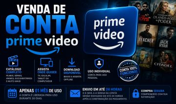 Conta Prime Video Acesso por 30 dias