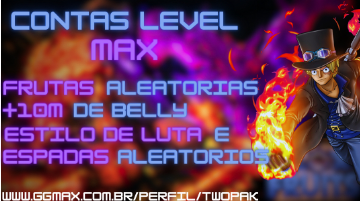 VENDA DE CONTAS NIVEL MAX (APROVEITE O - Roblox - Blox Fruits - GGMAX