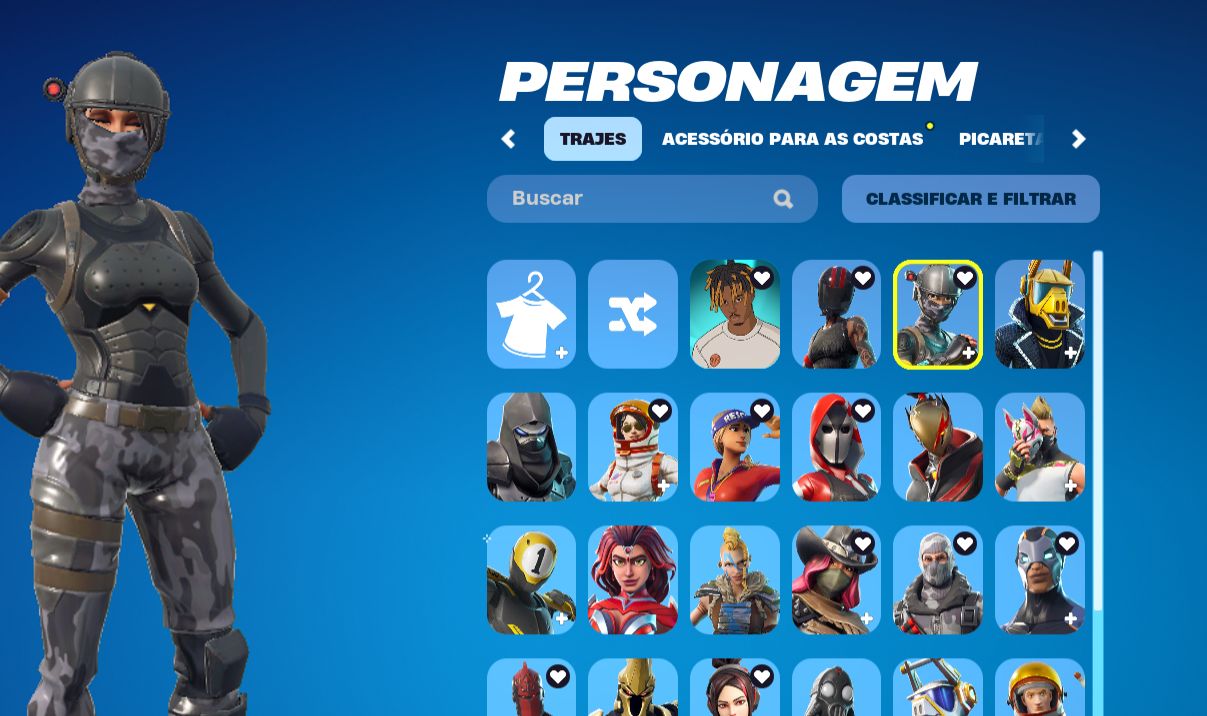 Conta og passe s3, pack da twitch, 61 skins e passe autal