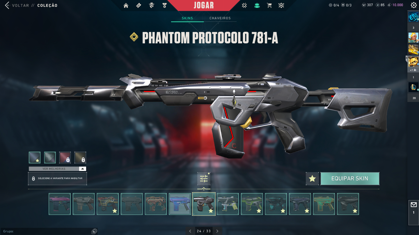 CONTA +50 FACAS, FULL SKIN, RADIANTE TODOS EP, +10K GASTOS