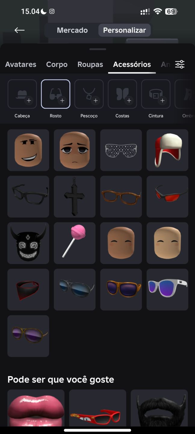 Conta do Roblox