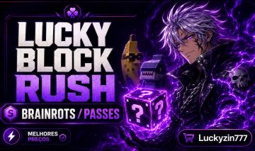 [BARATO] Lucky Block Rush | Brainrots MAX + Gift