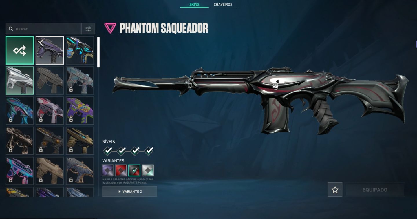[CONTA VALORANT COM MUITAS SKINS, COMBO VANDAL PRELUDIO + XENOHUNTER NIVEL 246]
