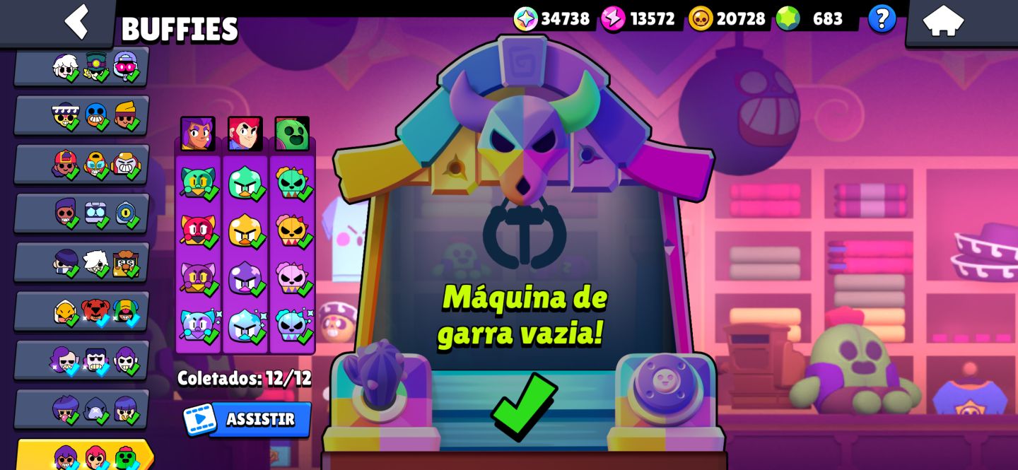 Conta full de brawl negociável