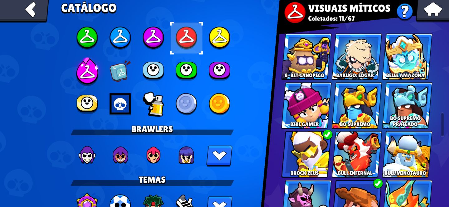 Conta de brawl stars antiga + clash (ACEITO PROPOSTAS)