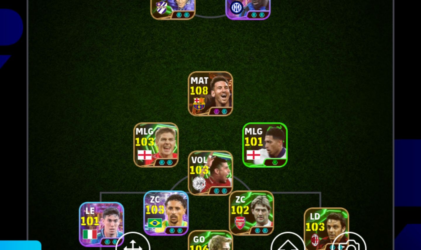 CONTA EFOOTBALL FORÇA COLETIVA 3205 MESSI MSN