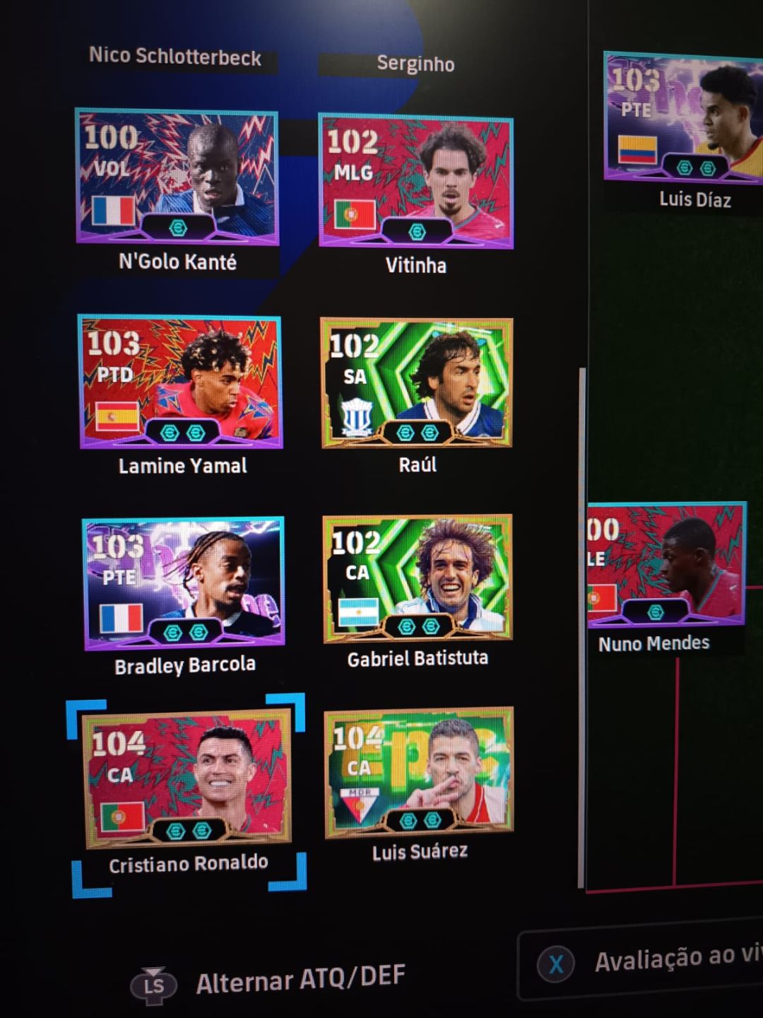 CONTA EFOOTBALL STEAM 3194 PTS VALOR NEGOCIÁVEL
