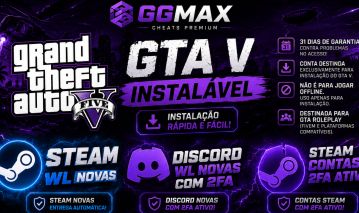 GTA V INSTALÁVEL | CONTAS STEAM | CONTAS DISCORD