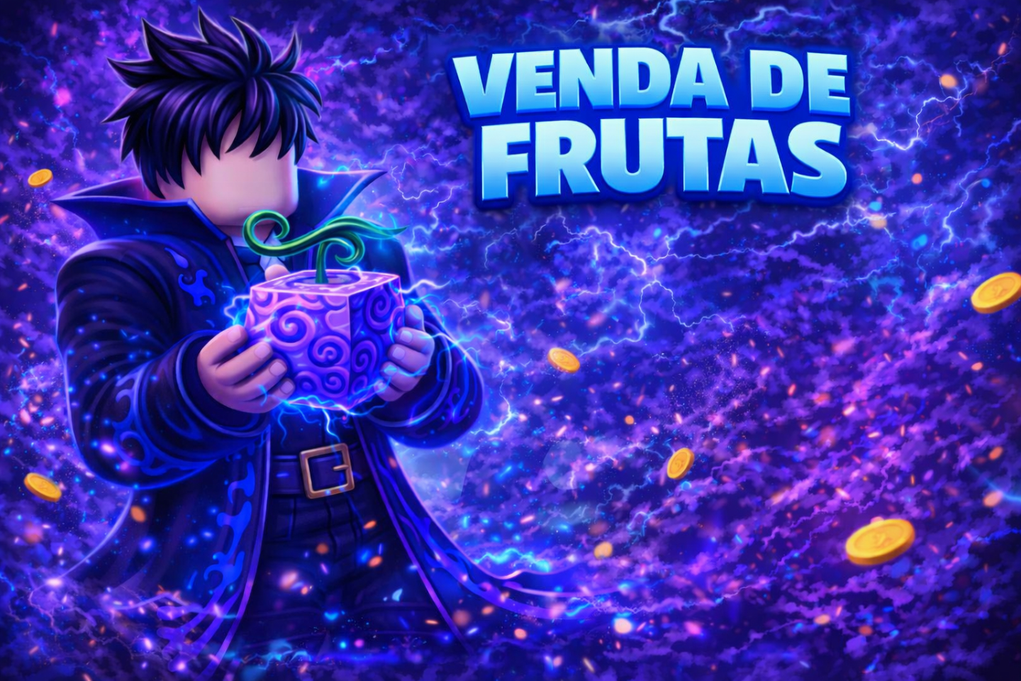 Frutas fisícas no Blox Fruits