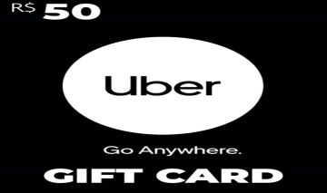 Gift Card - Uber 50 R$
