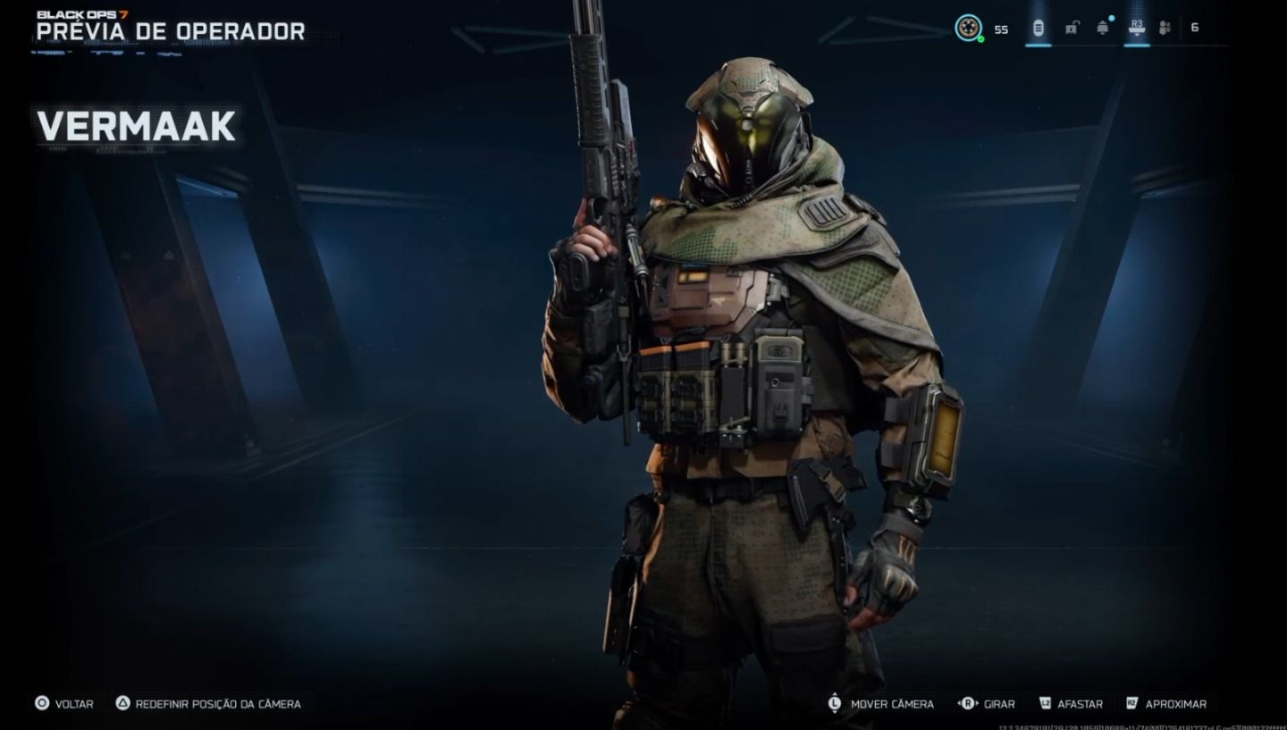 Contas Warzone BO7 com SINGULARITY + Nuke MP + LEVEL 55 Full Acesso