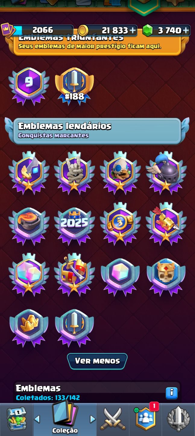 CONTA TOP CLASH ROYALE!!!