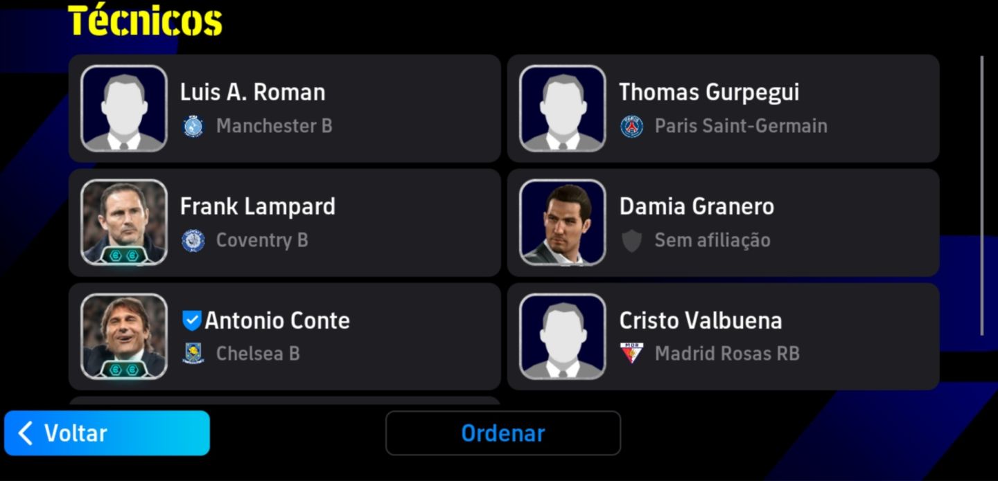 Conta de efootboll com Ibra