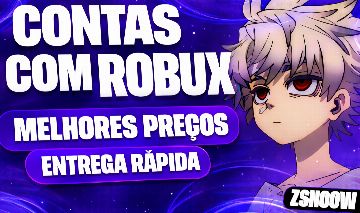 CONTA COM ROBUX | CONTAS COM ROBUX [50% DESCONTO] - ENTREGA RÁPIDA!