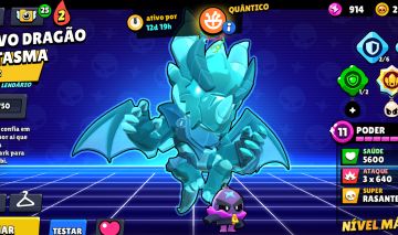 25k de troféu, Todos os lendários 88 brawler, 17 hipercarga e 6 buffs completos